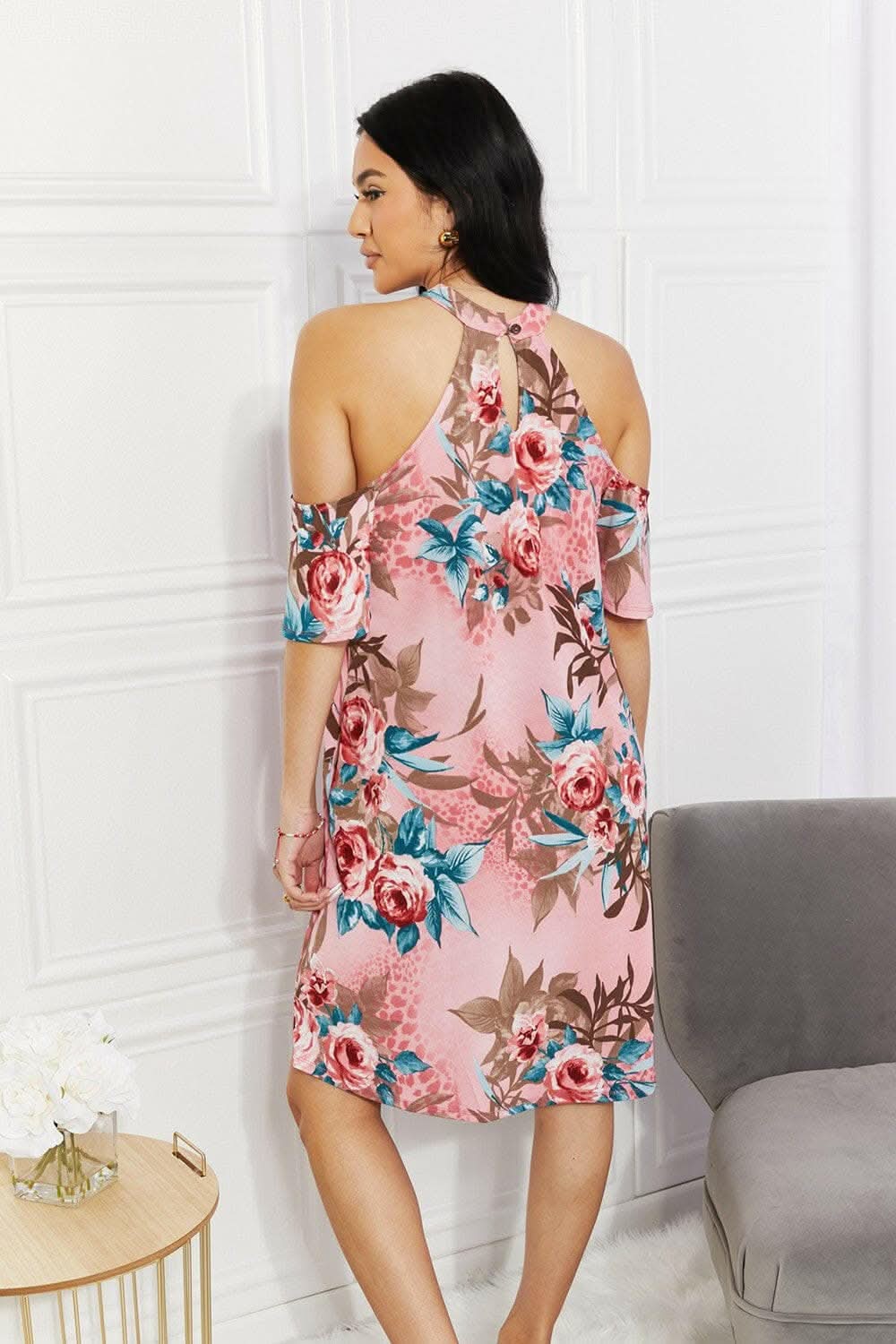 Sew In Love cold-shoulder dress - Love Salve